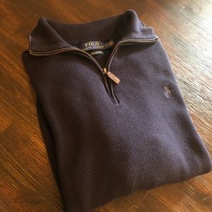 Men’s Polo Ralph Lauren Pima Cotton Half Zip